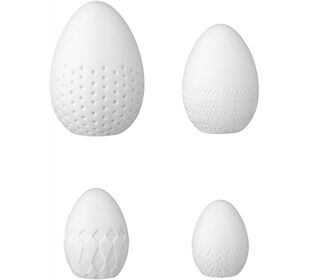 Räder FRÜHLINGSBOTEN Keramikeier 4er
