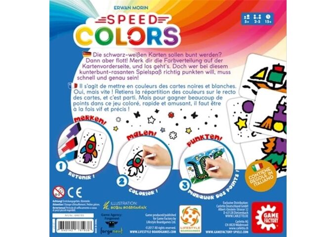 CARLETTO Speed Colors
