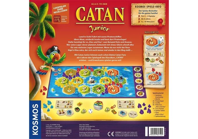 Kosmos Die Siedler Von Catan Junior
