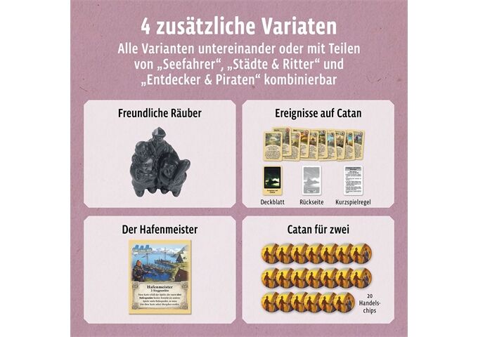 Kosmos Catan - Händler & Barbaren 2-4 Spieler