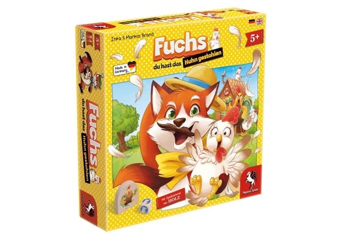  Fuchs du hast das Huhn gestohlen