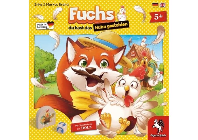  Fuchs du hast das Huhn gestohlen