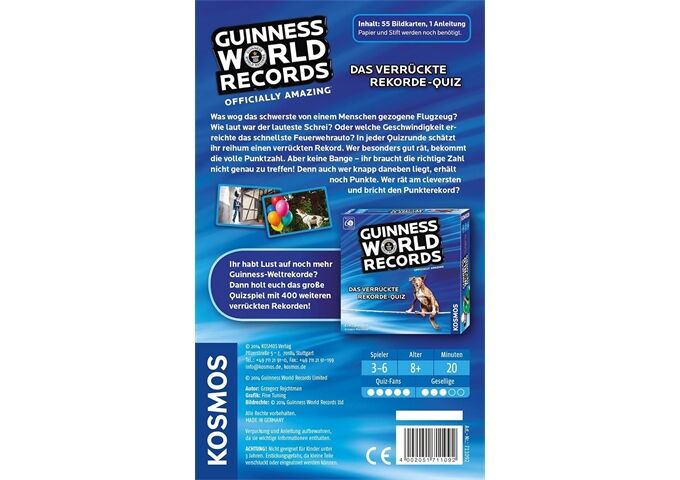 Kosmos Guinness Miniquiz