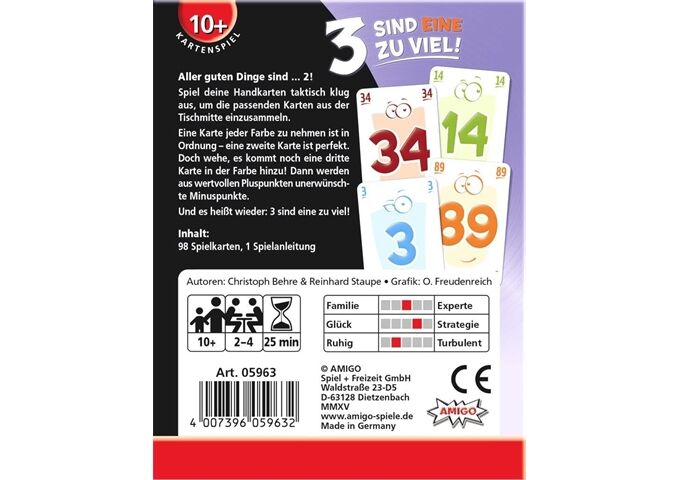 Amigo 3 Sind Eine Zuviel!