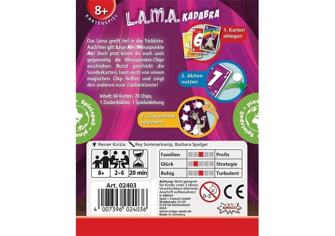 Amigo Spiel Lama Kadabra
