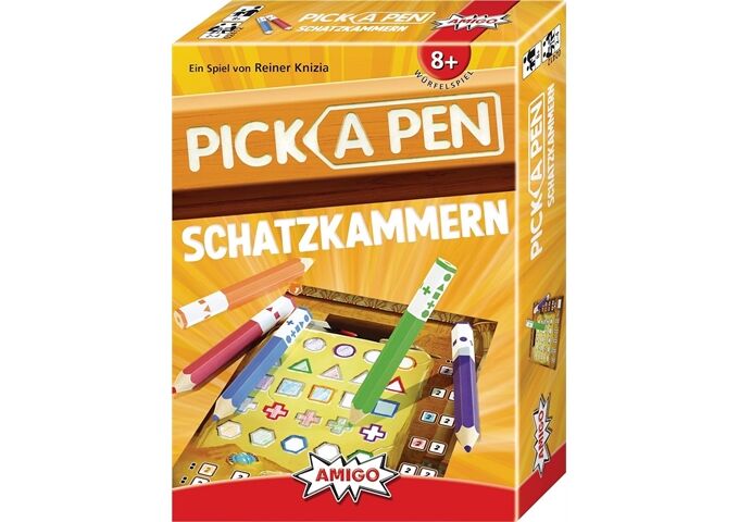 Amigo Würfelspiel Pick a Pen Schatzkammern