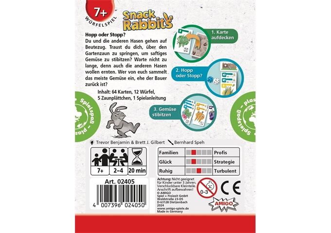 Amigo Würfelspiel Snack Rabbits
