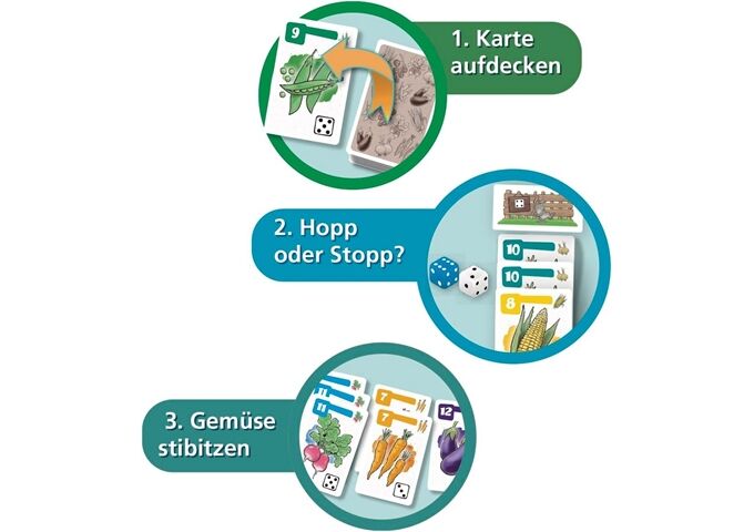 Amigo Würfelspiel Snack Rabbits