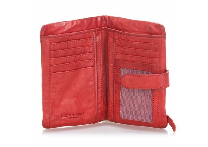 Jack Kinsky Börse m. Riegel 150 - rot