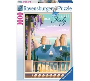 Ravensburger Pz. Postcard from Capri 1000 T.