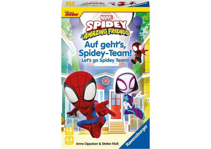 Ravensburger Spidey and his Amazing Friends - Auf geh