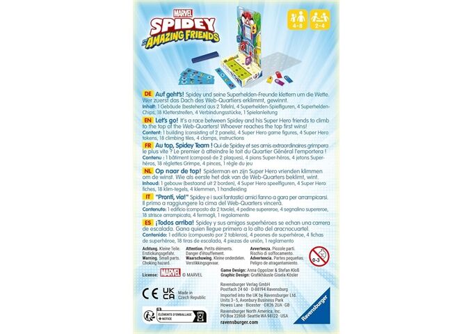 Ravensburger Spidey and his Amazing Friends - Auf geh