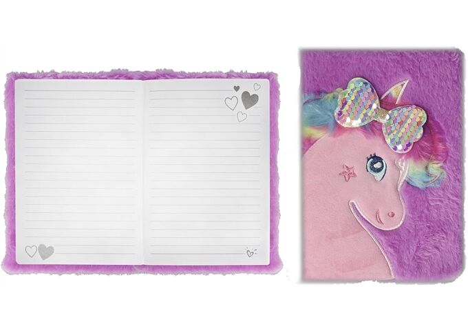 bb Klostermann Notizbuch Cutie Einhorn Lila A5 (3)