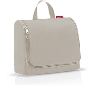 Reisenthel toiletbag XL herringbone sand