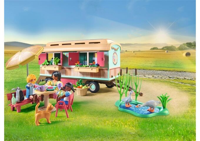 Playmobil Gemütliches Bauwagencafé