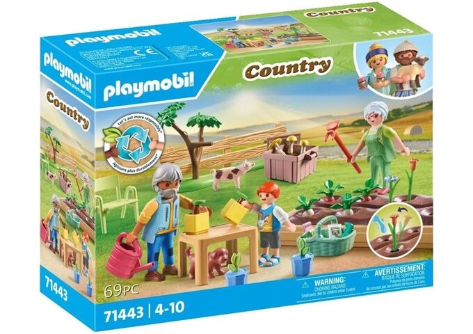 Playmobil Idyllischer Gemüsegarten bei den Großelt