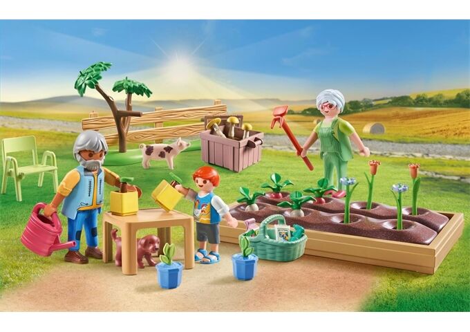 Playmobil Idyllischer Gemüsegarten bei den Großelt