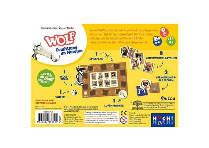 Hutter Wolf - Ermittlung im Museum