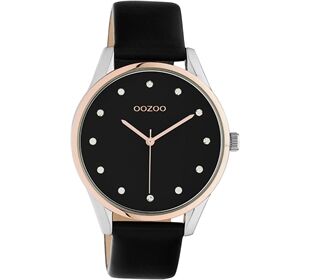 Oozoo OOZOO Timepieces black (s/r) Lederband Damen