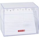 BRUNNEN Karteibox A6 gefüllt transpare