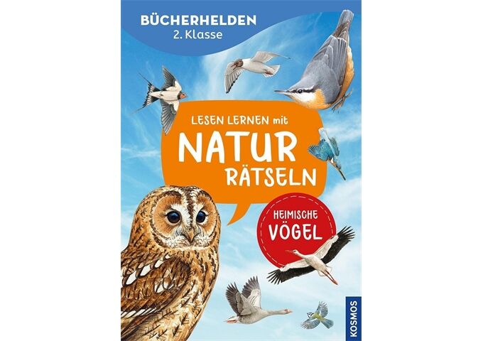 Kosmos Bücherhelden 2.Kl. Naturrätsel Heimische