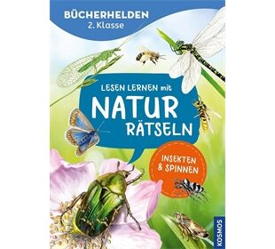 Kosmos Bücherhelden 2.Kl. Naturrätsel Insekten