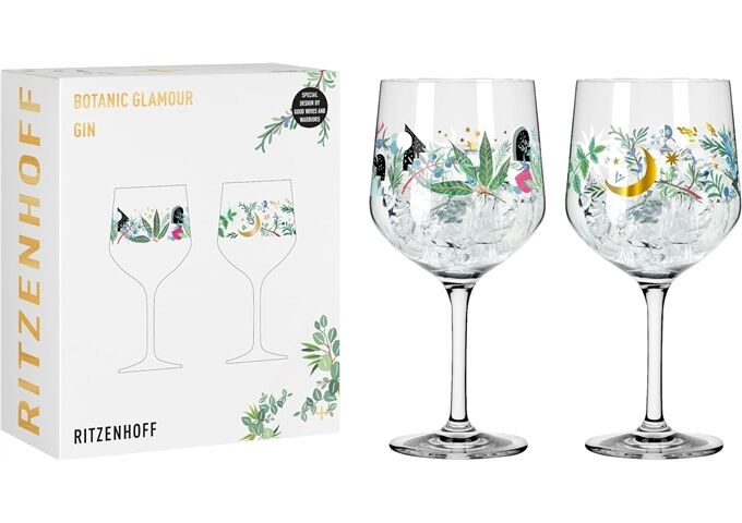 Ritzenhoff Botanic Glamour Gin Kelch 2er 7 8 GWAW H23