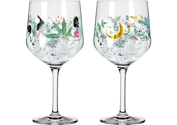 Ritzenhoff Botanic Glamour Gin Kelch 2er 7 8 GWAW H23