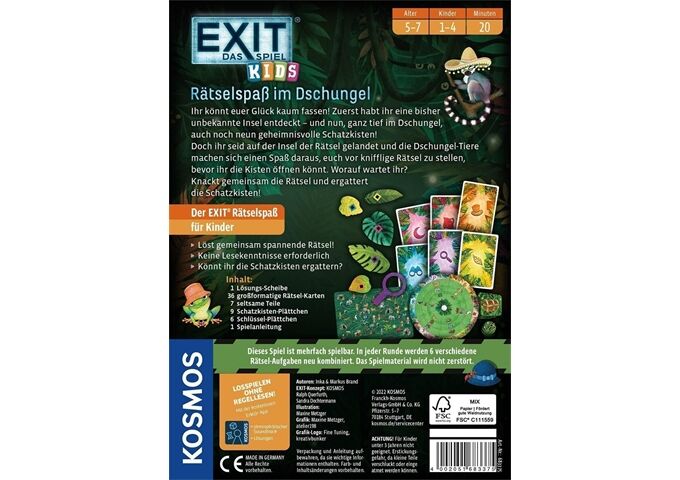 Kosmos Mitbringspiel Exit Kids