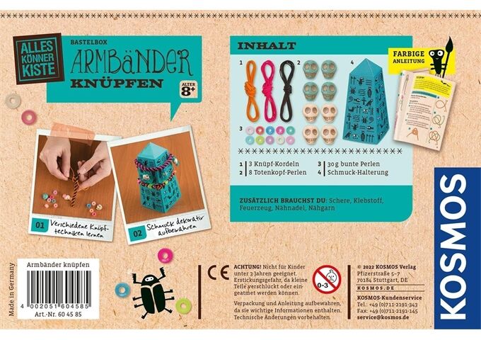 Kosmos Armbänder Knüpfen