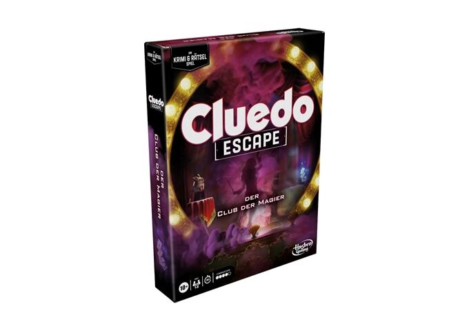 Hasbro Cluedo Escape The Illusionists Club