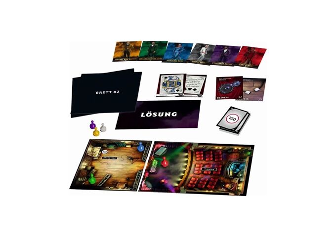 Hasbro Cluedo Escape The Illusionists Club