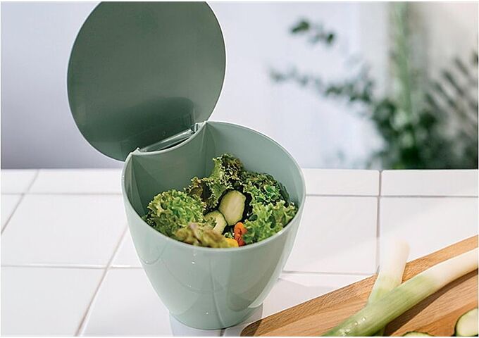 MEPAL bio-abfallbehälter calypso 2.2 l -nordic sage