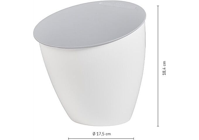 MEPAL bio-abfallbehälter calypso 2.2 l -nordic sage