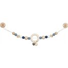 Goki Kinderwagenkette Stern blau