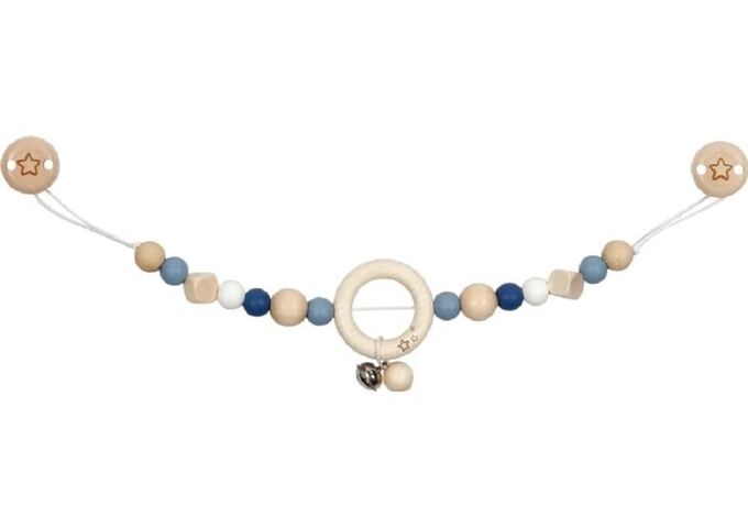 Goki Kinderwagenkette Stern blau