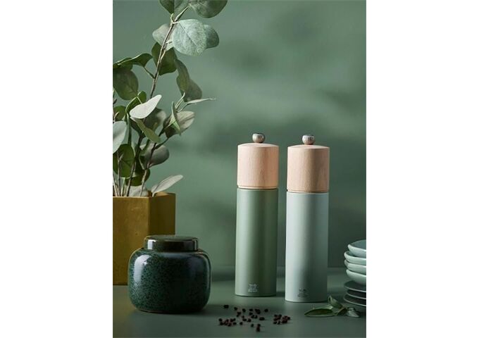 Peugeot BOREAL Salzmühle salbeigrün 21 cm