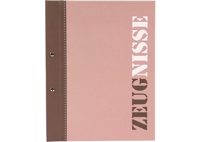 Goldbuch Zeugnismappe A4 2-colored aubergine
