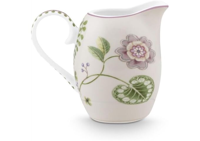 Pip Studio Jug Lily&Lotus Off White 250ml