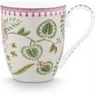 Pip Studio Mug XL Lily&Lotus Off White 450ml