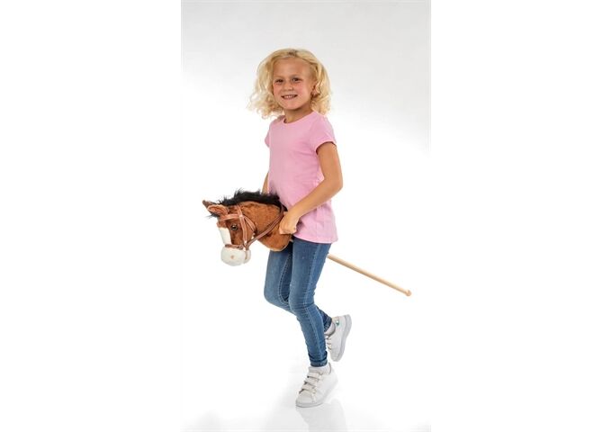 Vedes SMH Plüsch Steckenpferd,Sound,braun