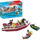 Playmobil Feuerwehrboot mit Aqua Scooter