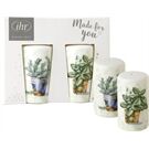ihr Ideal Home Range AROMATIC HERBS light green Salz- und Pfefferstreue