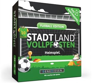 Denkriesen STADT LAND VOLLPFOSTEN Fußball Kartenspiel