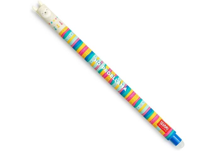 Legami Erasable PEN - LLAMA - BLUE INK