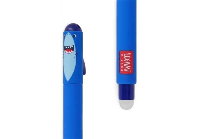 Legami ERASABLE PEN - SHARK - BLUE INK