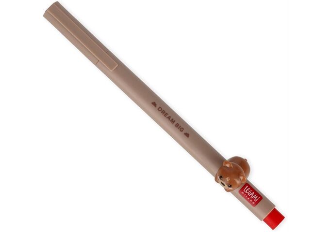 Legami Gel PEN - Teddy Bear - RED INK