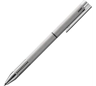 Lamy 606 MF logo twin pen brushed