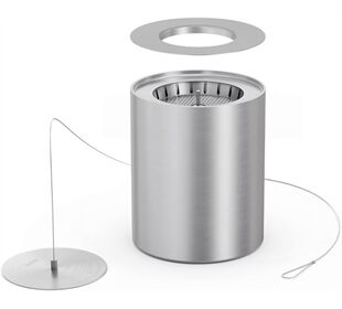 Höfats SPIN 1200 Bio-Burner mit Eco-Ring & Löschdeckel