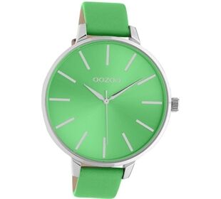 Oozoo OOZOO Timepieces Damen fluo green Lederband